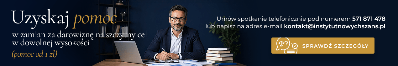 Uzyskaj pomoc w zamian za darowiznę na szczytny cel w dowolnej wysokości